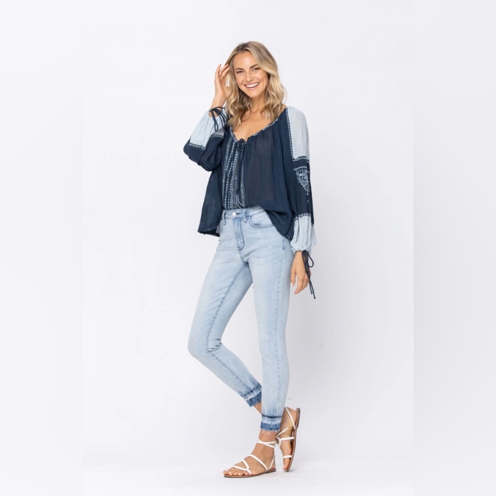Judy blue Luna skinny fit style# jb88199 skinny fit denim jeans size 11/30